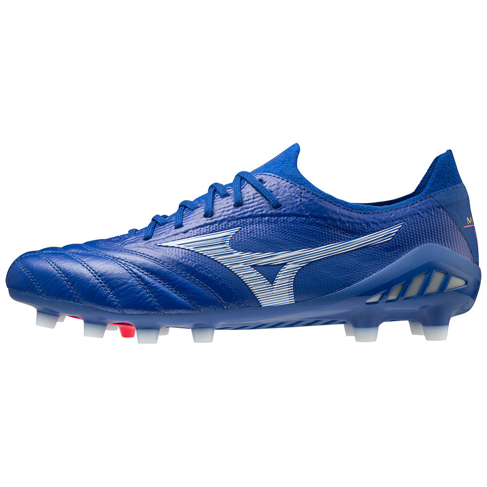 Mizuno Men's Morelia Neo 3 beta Japan Soccer Cleats Blue/White (P1GA209025-XIB)